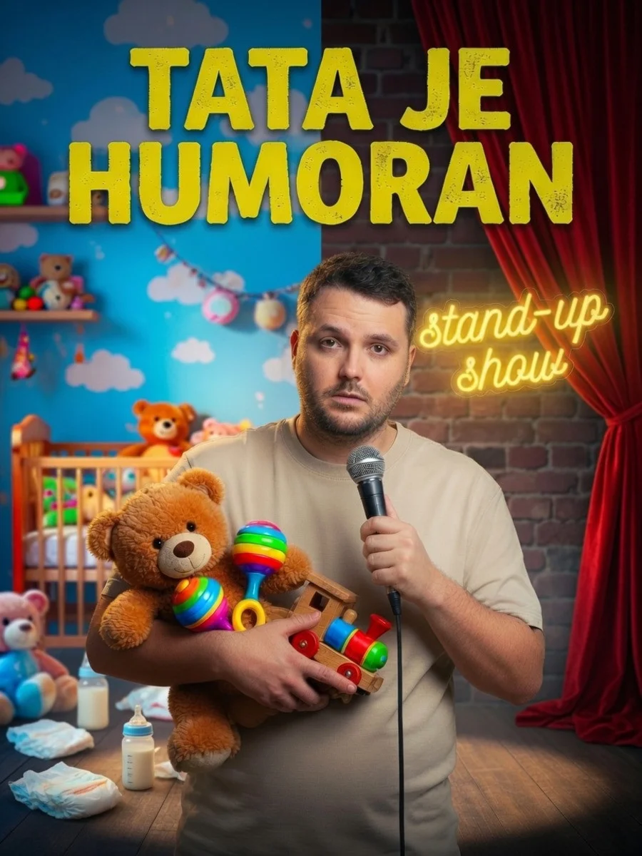 STAND-UP show - "TATA JE HUMORAN" - by Admir Šećkanović