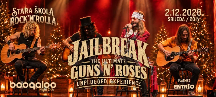 The Ultimate GUNS N' ROSES Unplugged Experience by Jailbreak