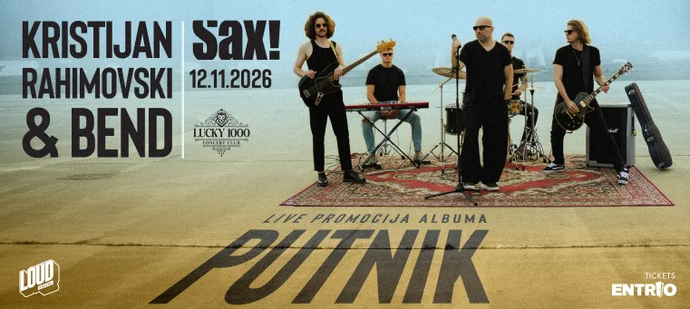 KRISTIJAN RAHIMOVSKI – PROMOCIJA NOVOG ALBUMA „PUTNIK“