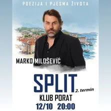 Marko Milošević - Poetska Večer @ Split