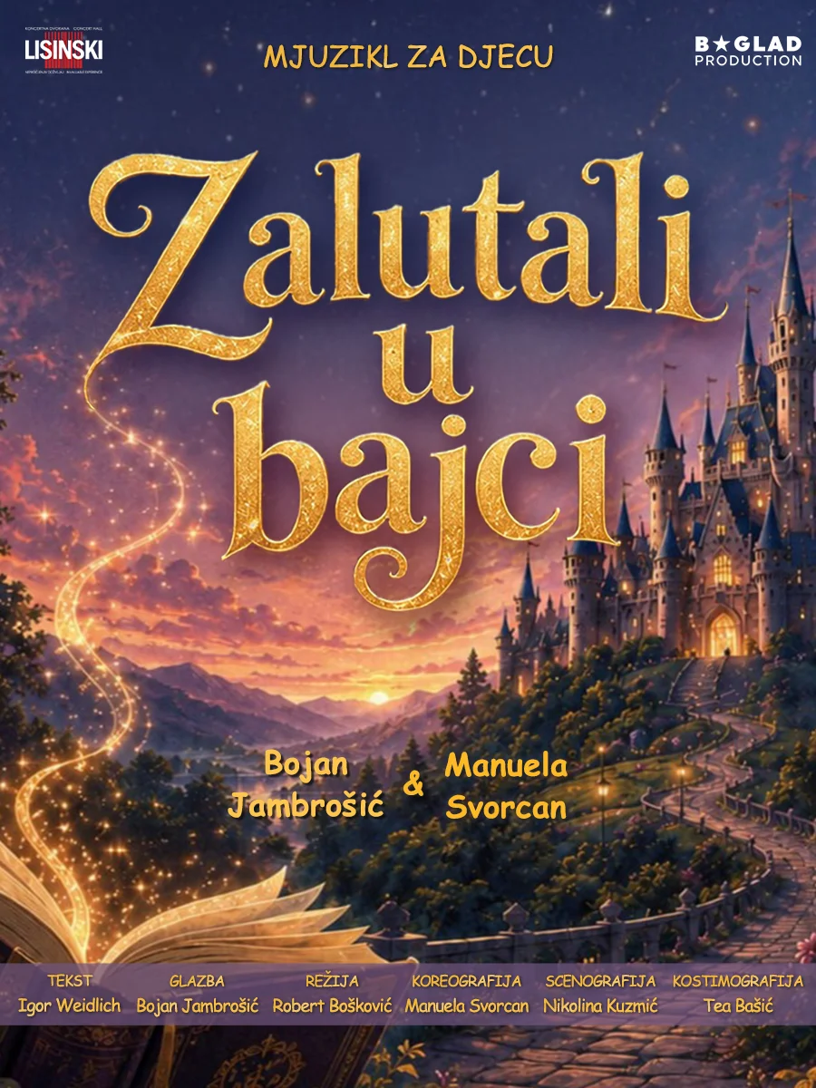 ZALUTALI U BAJCI, mjuzikl za djecu, Split