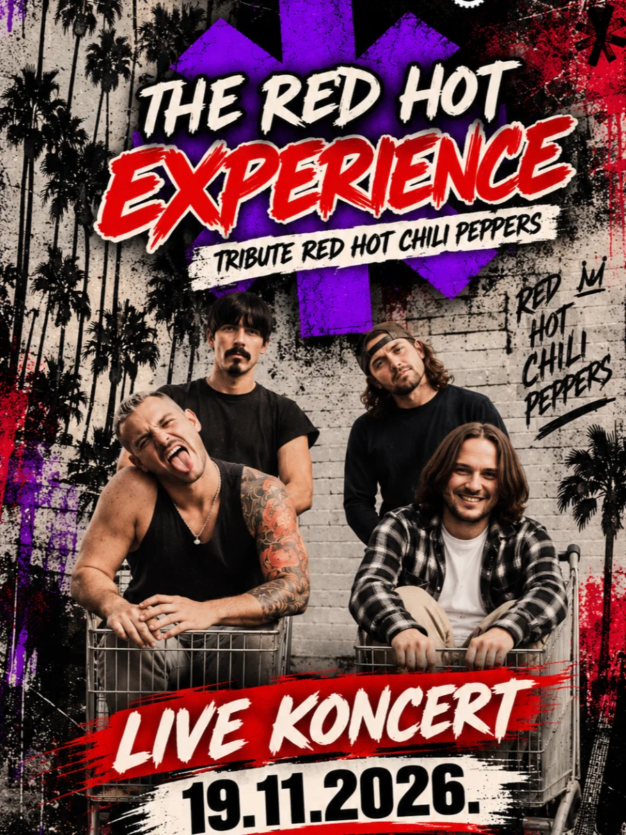 RHCP TRIBUTE BAND THE RED HOT EXPERIENCE 19.11.2026.@METROPOLIS CLUB (2 / 2)