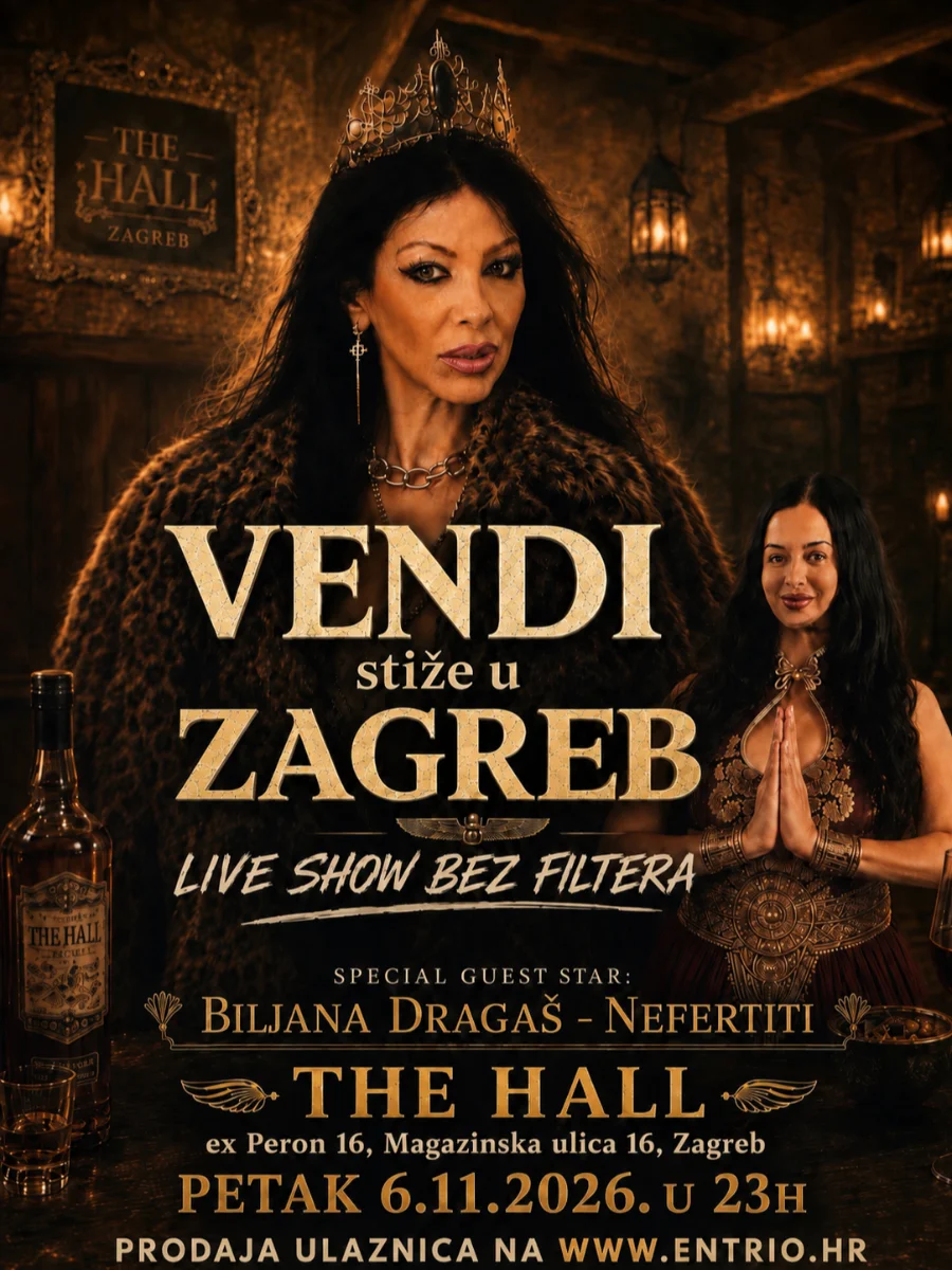 Vendi opet u Zagrebu, special guest star: Biljana Dragaš - Nefertiti (2 / 2)