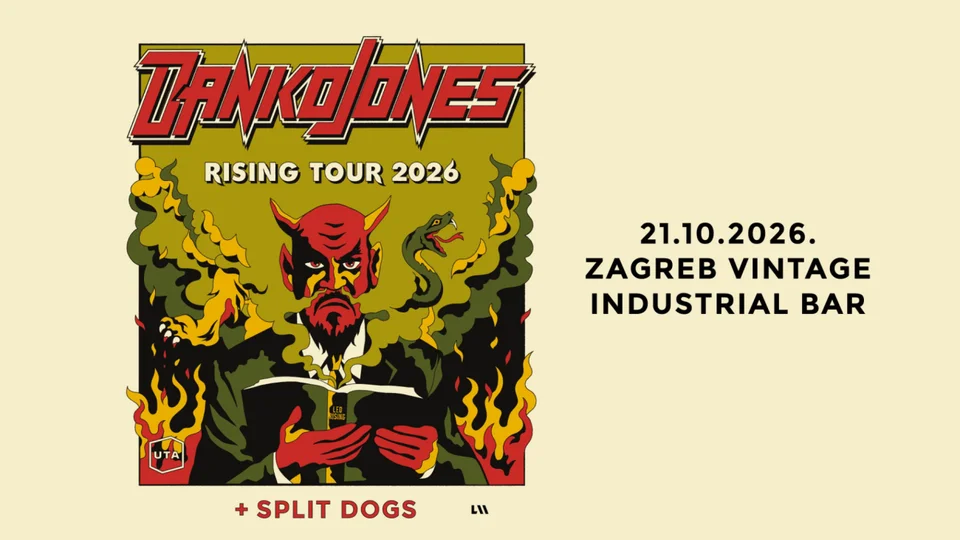 Danko Jones u Zagrebu!