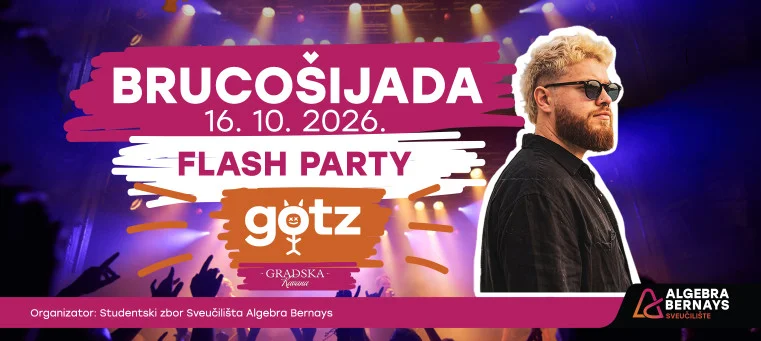 BRUCOŠIJADA SVEUČILIŠTA ALGEBRA BERNAYS 2026. – FLASH PARTY (2 / 2)