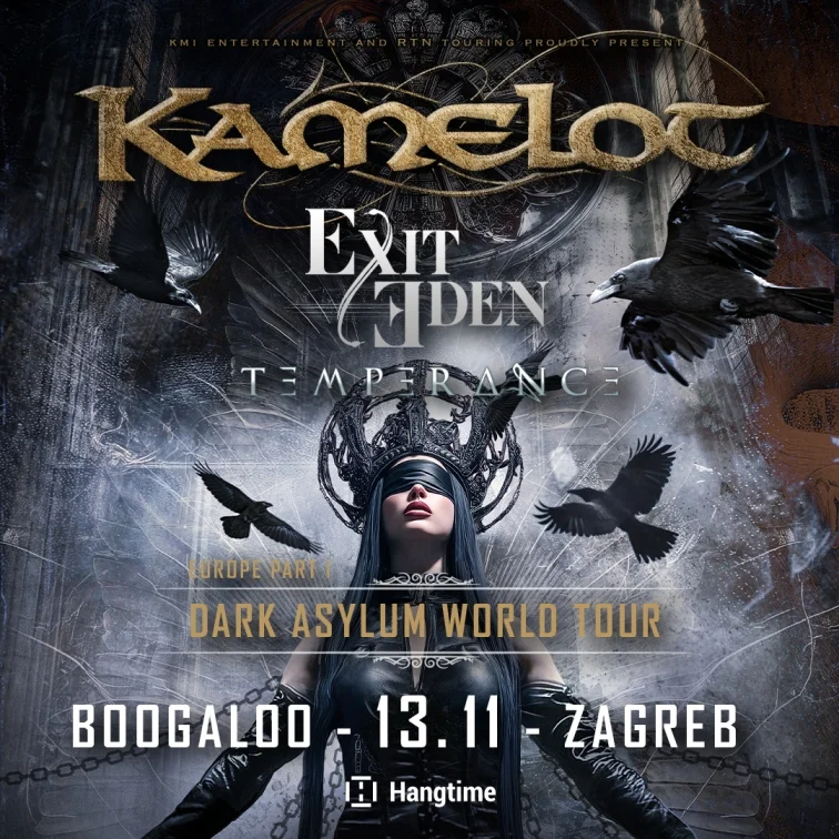 KAMELOT u Zagrebu – power metal velikani premijerno u Hrvatskoj