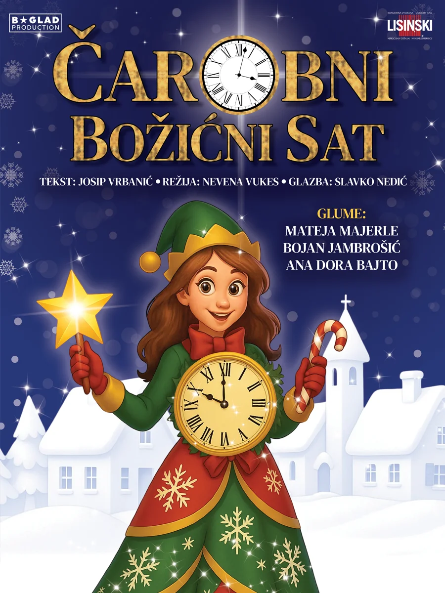 ČAROBNI BOŽIĆNI SAT, predstava za djecu, Split (2 / 2)