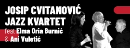 Josip Cvitanović Jazz kvartet: SWING VEČER feat Elma Oria & Ani Vuletić