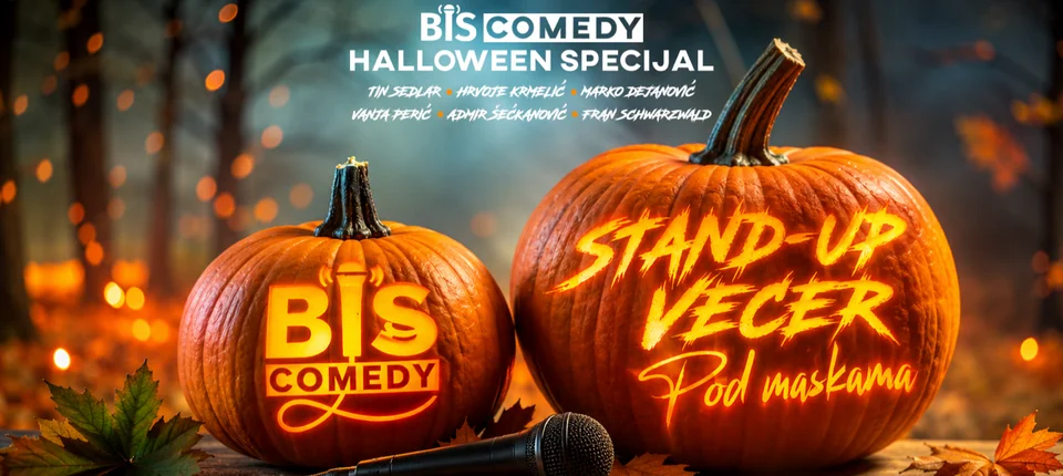 "STAND-UP POD MASKAMA" - BIS comedy Halloween specijal