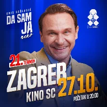 Enis Bešlagić: Da sam ja neko @ Zagreb, 27.10.2026