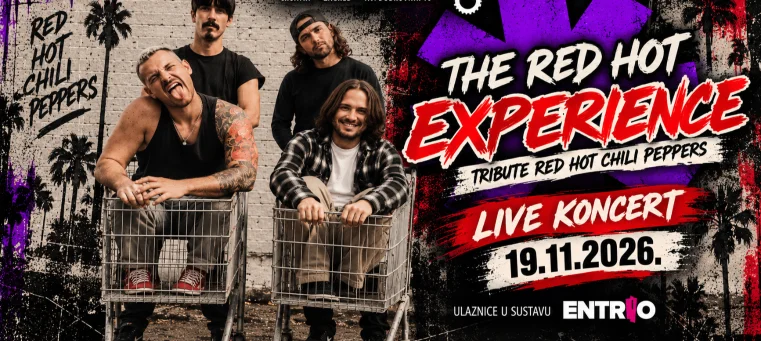 RHCP TRIBUTE BAND THE RED HOT EXPERIENCE 19.11.2026.@METROPOLIS CLUB
