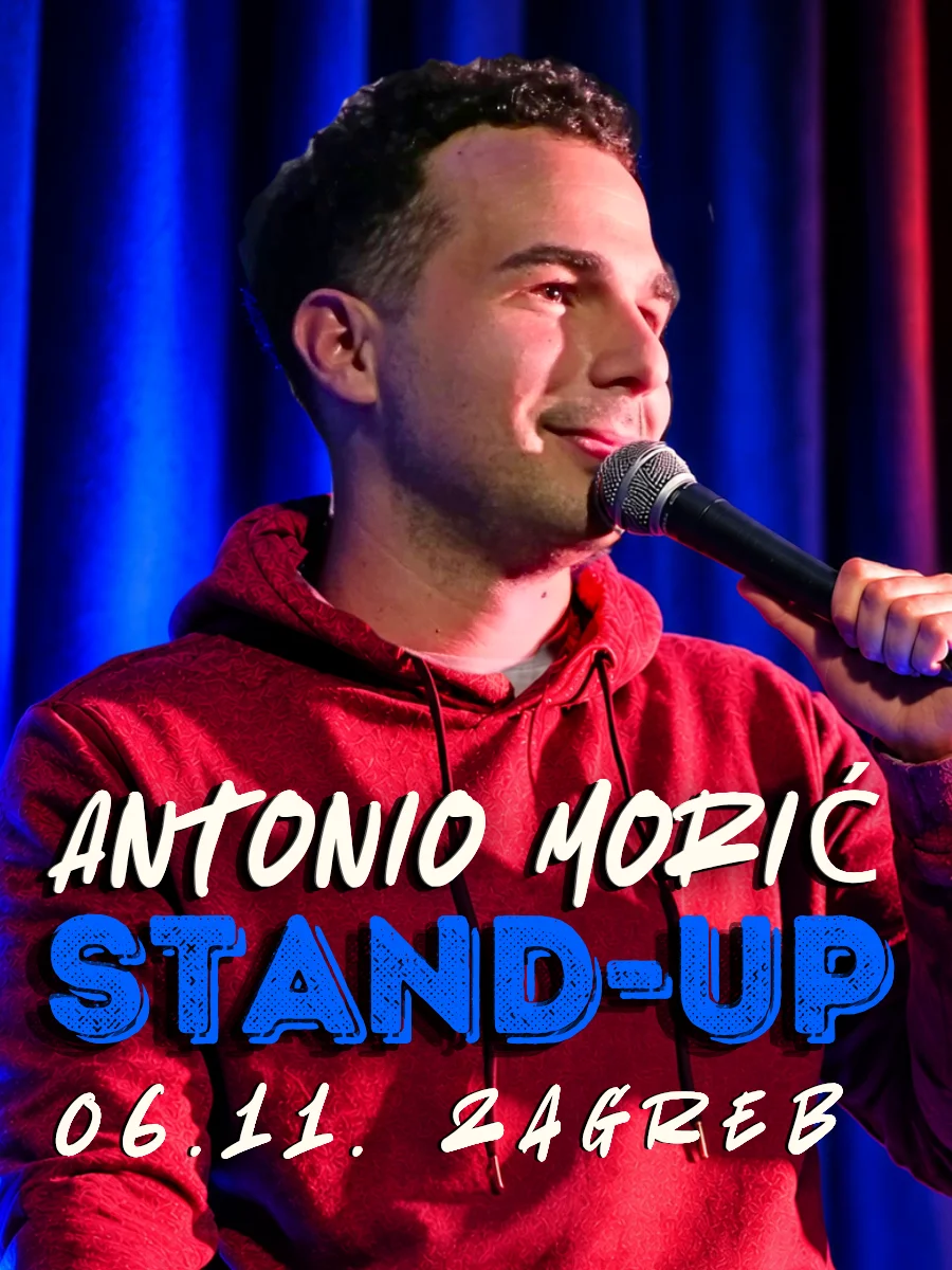 Zagreb: STAND-UP "Nezgodna situacija" Antonio Morić (2 / 2)
