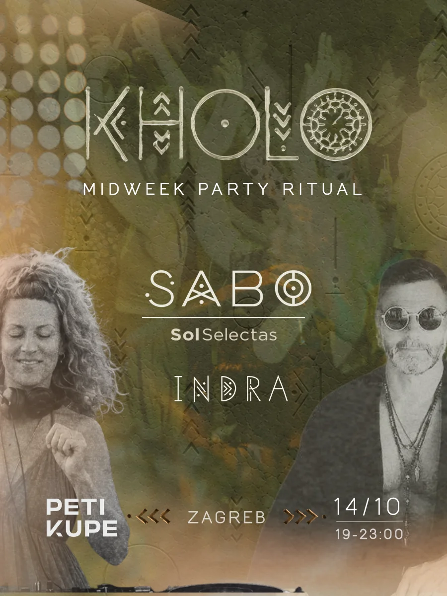 KHOLO:  SABO (Sol Selectas, NYC)- For the First Time in Croatia . (2 / 2)