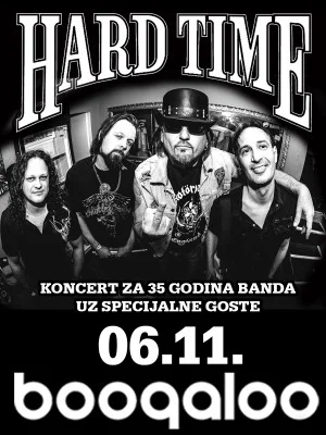 HARD TIME 35 YEARS @ BOOGALOO 06.11.2026.