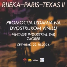 Promocija Vinila Rijeka-Paris-Texas II @ Zagreb