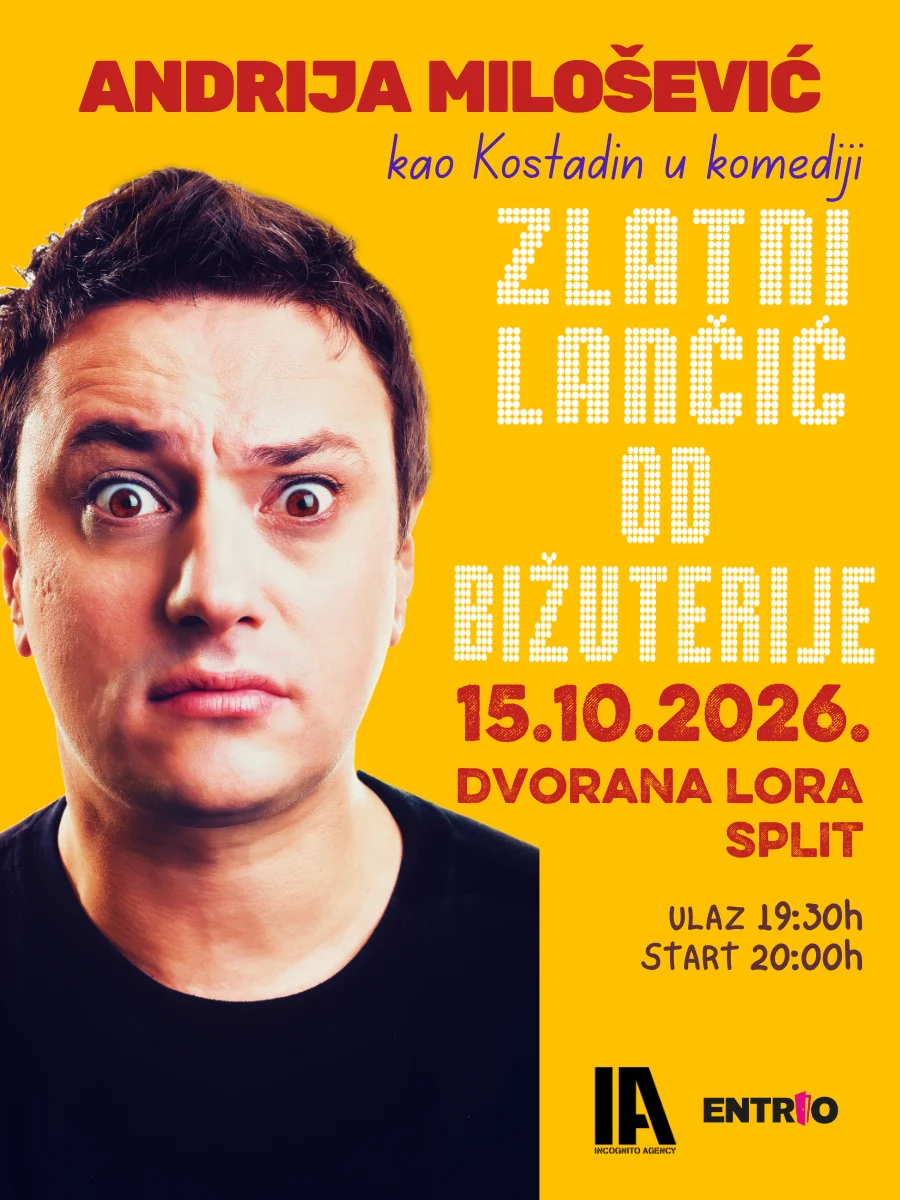 SPLIT - Andrija Milošević: Zlatni lančić od bižuterije (2 / 2)