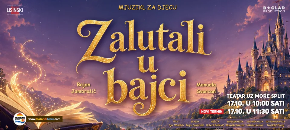 ZALUTALI U BAJCI, mjuzikl za djecu, Split (2 / 2)