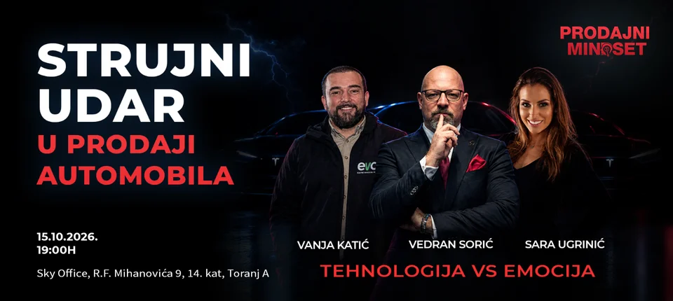 STRUJNI UDAR U PRODAJI AUTOMOBILA